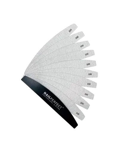 [10025050080] Nail Perfect Hygiene Files 100 Grit 10 Stuks