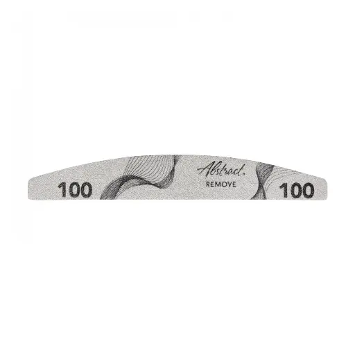 [255457] Abstract 100/100 Grit Halfmoon Vijl  'Remove'