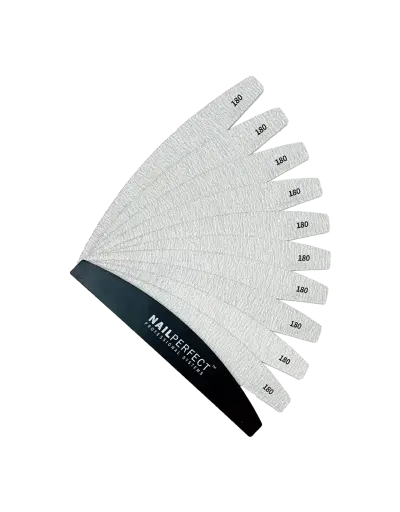 [10025050081] Nail Perfect Hygiene Files 180 Grit 10 Stuks
