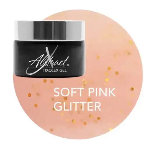[2187581] Abstract Tixolex Soft Pink Glitter 15Gr 