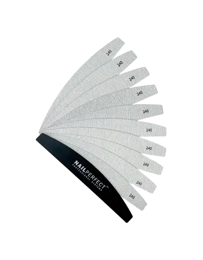 [10025050082] Nail Perfect Hygiene Files 240 Grit 10 st