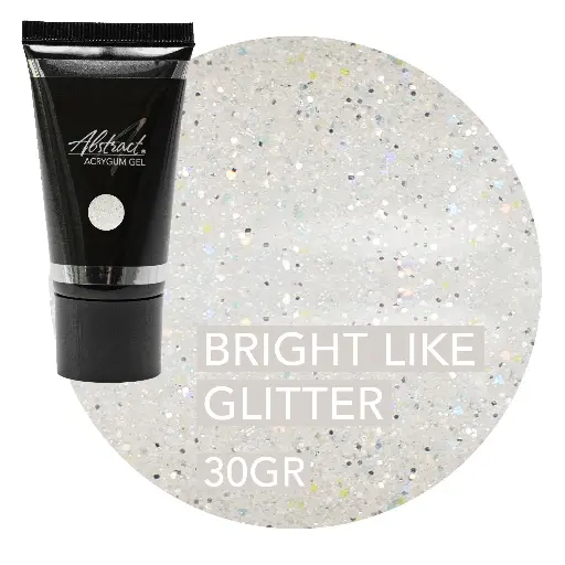 [2102110148813] Abstract Acrygum Gel Tube Bright Like Glitter 30gr