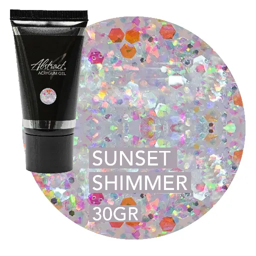 [2102110148745] Abstract Acrygum Gel Tube Sunset Shimmer 30gr