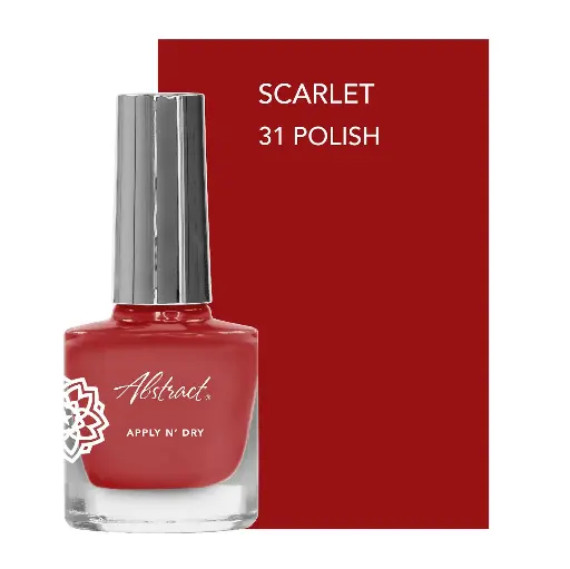 [2102103166244] Abstract Apply N' Dry Scarlet 6ml