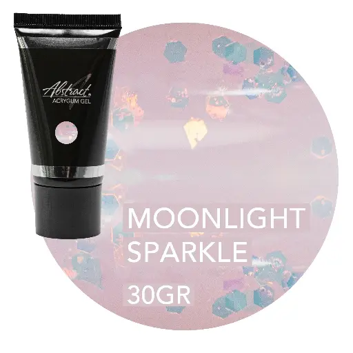 [2102110148769] Abstract Acrygum Gel Tube Moonlight Sparkle 30gr