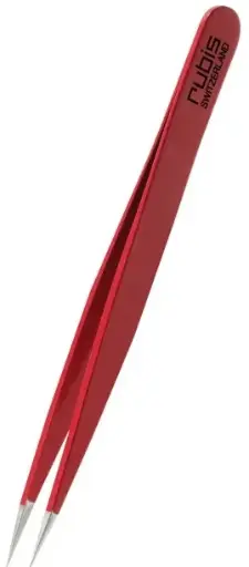 [1K006-9.5] Rubis pince pointue rose