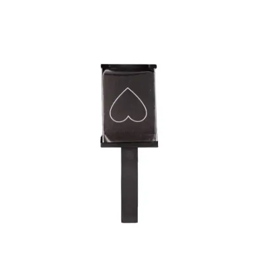 [2285988] Abstract cat eye magnet HEART