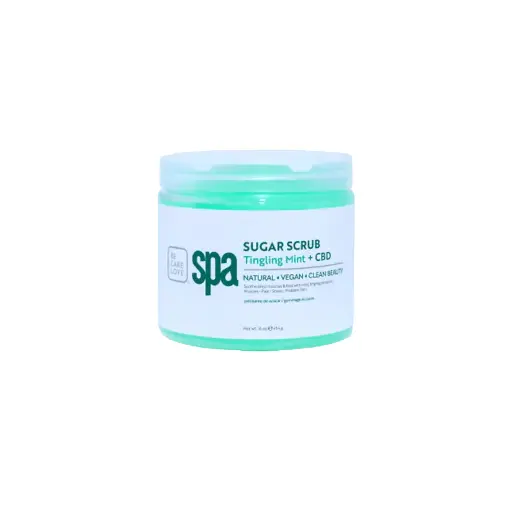 BCL Spa Tingling Mint & CBD - Sugar Scrub