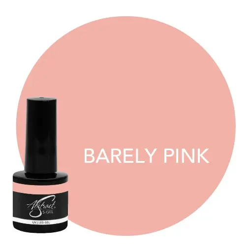 Abstract S-Gel Barely Pink  
