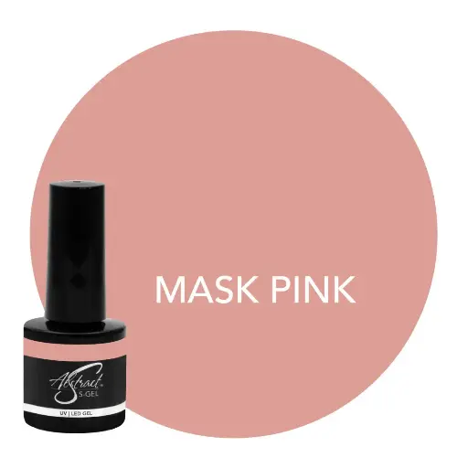 Abstract S-Gel Mask Pink  