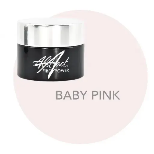 Abstract Fiber Power Gel Baby Pink  