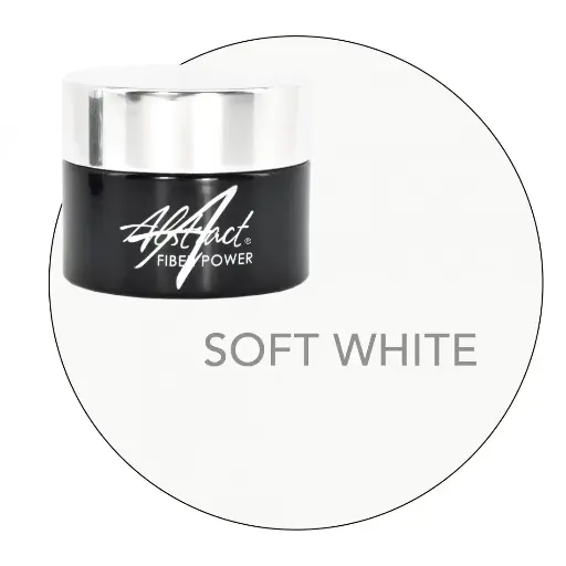 Abstract Fiber Power Gel Soft White  
