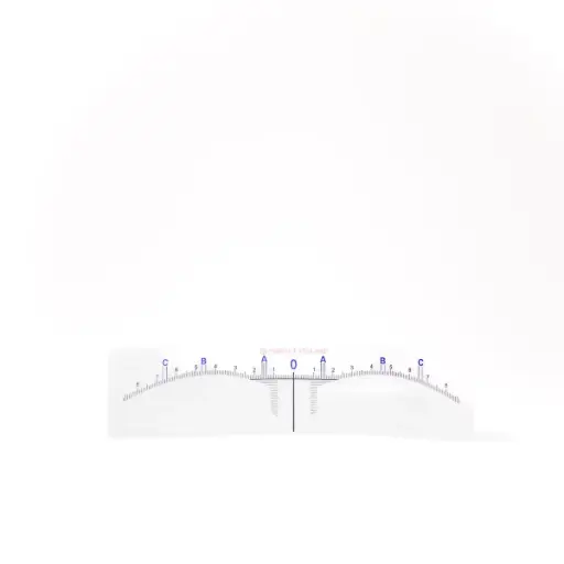[180009] Disposable Eyebrow Ruler 50pcs