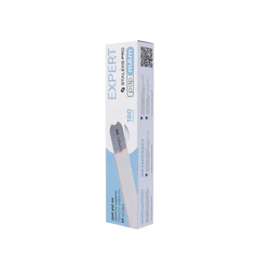[DFCE-22-180w] Staleks Pro Hoes Wegwerpvijl 180 grit 50st