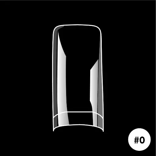 [4035362] Abstract Fancy Square Tips #0 Clear 