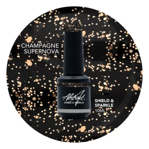 [2102512184976] Abstract Shield & Sparkle CHAMPAGNE SUPERNOVA 10ml