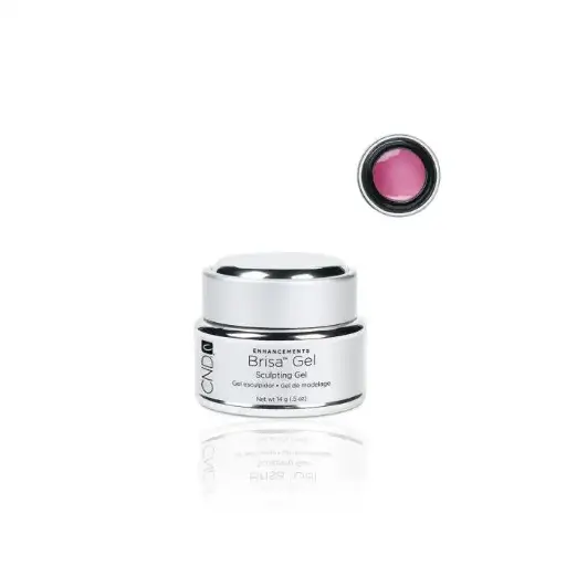 [639370080963] CND Brisa Gel Cool Pink - Semi Sheer