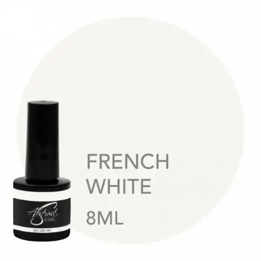 [4265838] Abstract S-Gel French White TINY 8ml