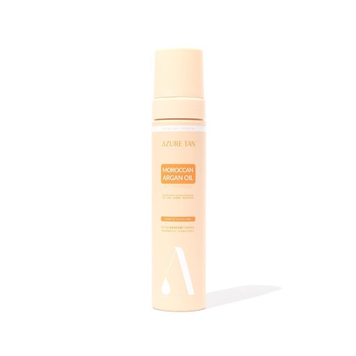 [72018] Azure tan self tan mousse Moroccan argan oil dark to ultra dark 200ml