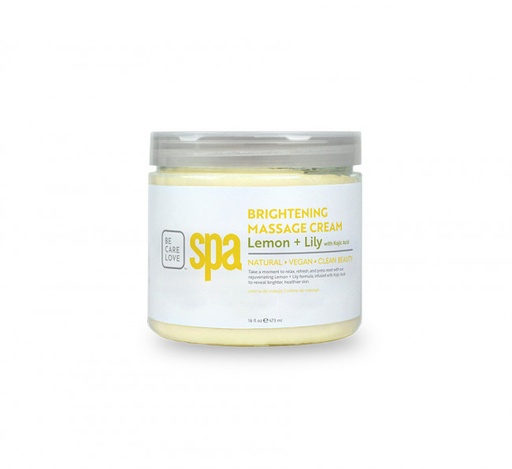 [SPA56916] BCL SPA Lemon & Lily - Massage Cream 454gr