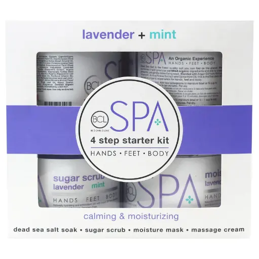 [SPA53110] BCL Spa 4 Step Starter Kit: Lavender & Mint