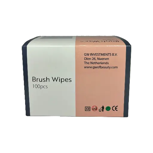 [19825000133] Nail Perfect Brush Wipes 100 pcs