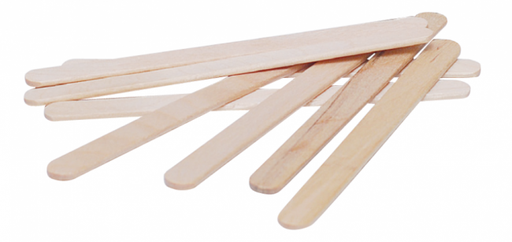 [200.016] Spatule en bois étroite 100 pces