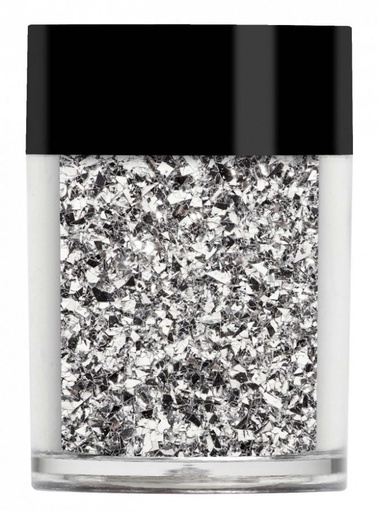 [5010] Lecenté Silver Cloud Irregular Glitter