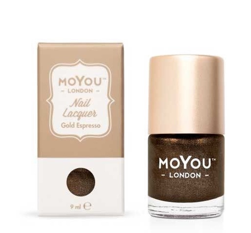 [MN050] MoYou vernis pour tampon 9ml - Gold Espresso