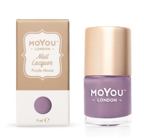 [MN041] MoYou stempellak 9ml - Purple Mousse