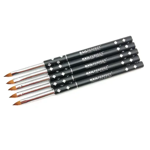 [10020000001] Nail Perfect Professional Oval Gel Brush 