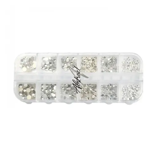 [243294] Abstract Silver  Luxe Tray Premium
