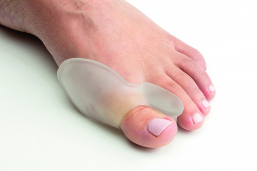 [S1145MV] SOFTGEL beschermkap hallux valgus met teenspreider