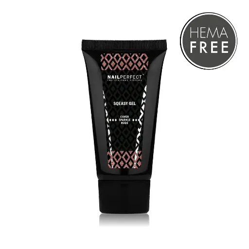 [10403100008] Nail Perfect Sqeasy Gel Cover Sparkle Nude