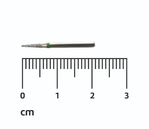 [G852.012.98318 FG] Turbine diamant fissuur spits kort